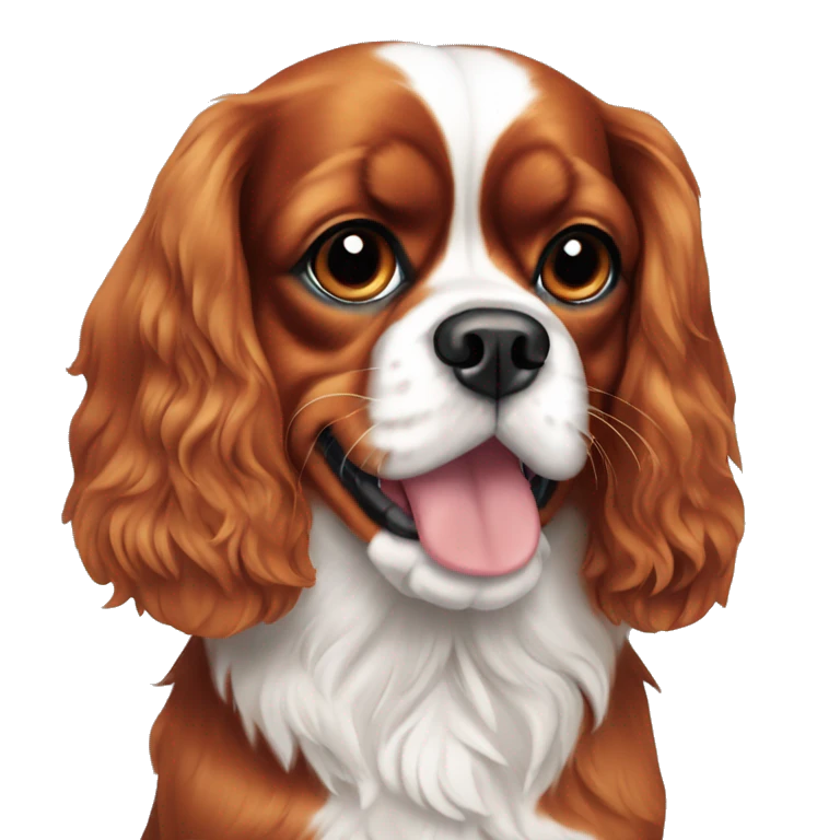 Cavalier king Charles emoji