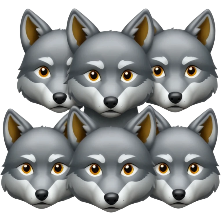 Manada de lobo emoji