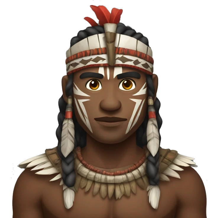 tribal warrior emoji