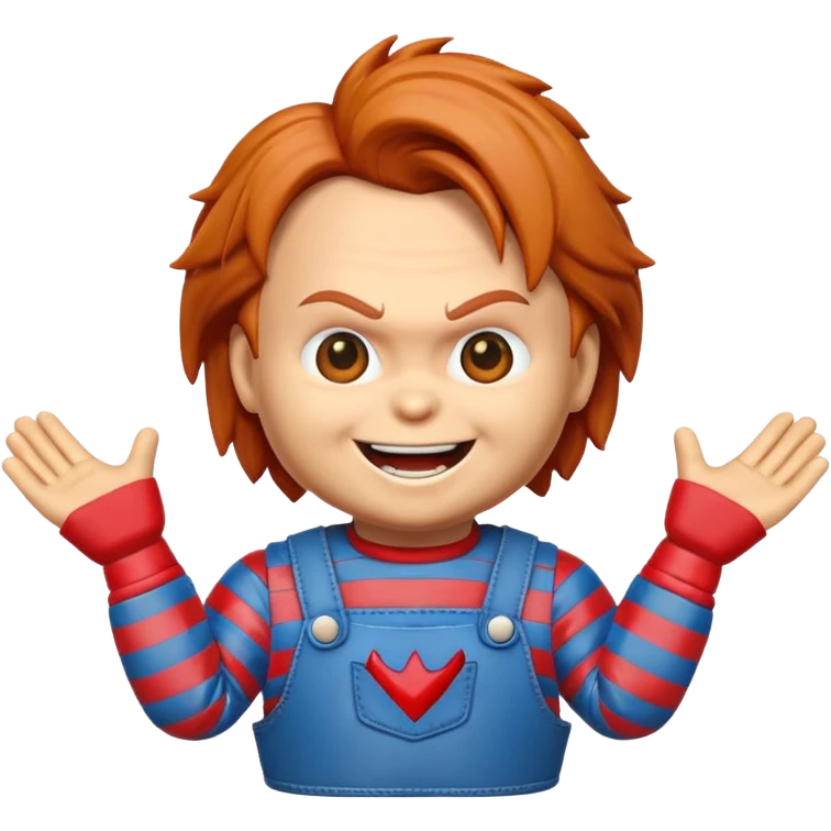 Un emojin de chuky emoji