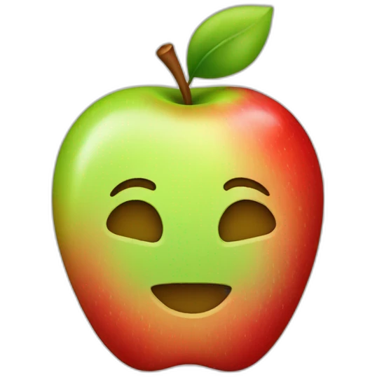 Logo de la marque Apple emoji