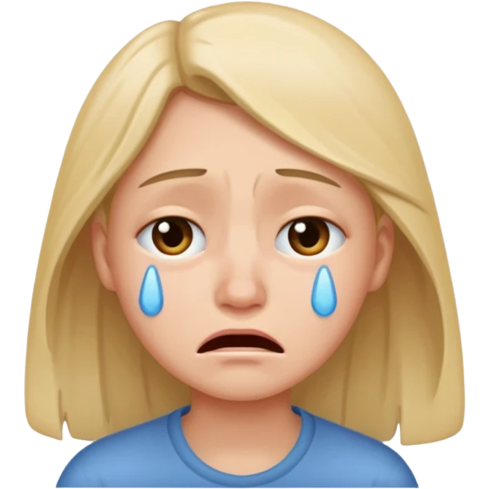 Make the 😭  emoji