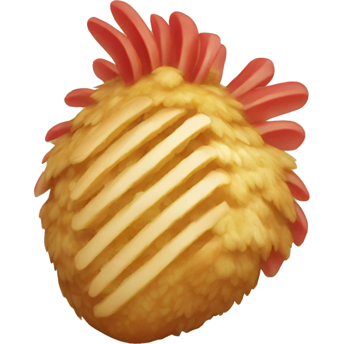 chicken comb emoji