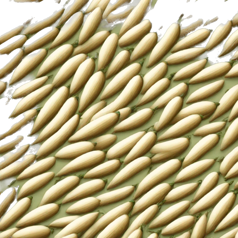 tiny long thin seeds emoji