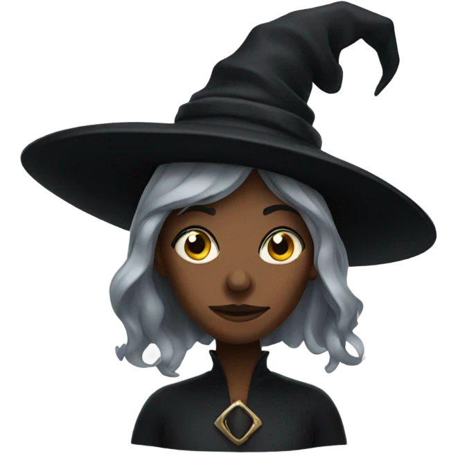 Black witch  emoji