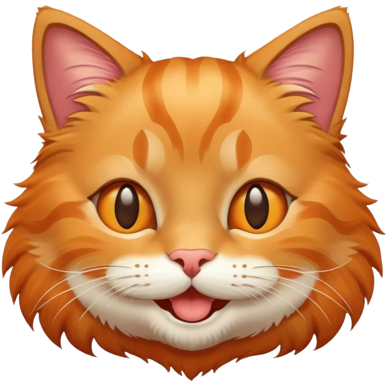 Happy cat face emoji