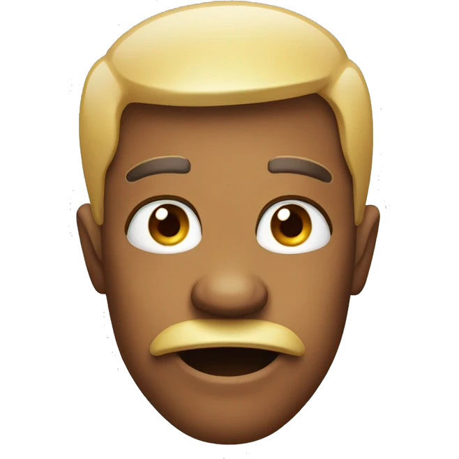 Face with raised eyebrow biting lip emoji