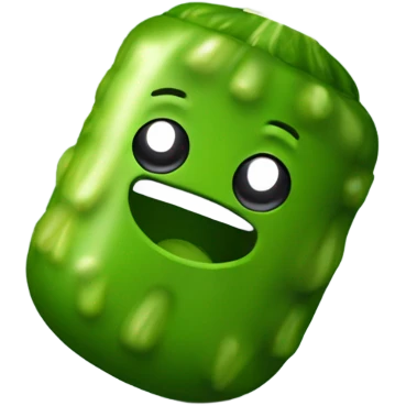 Pickles hugging and vaping emoji