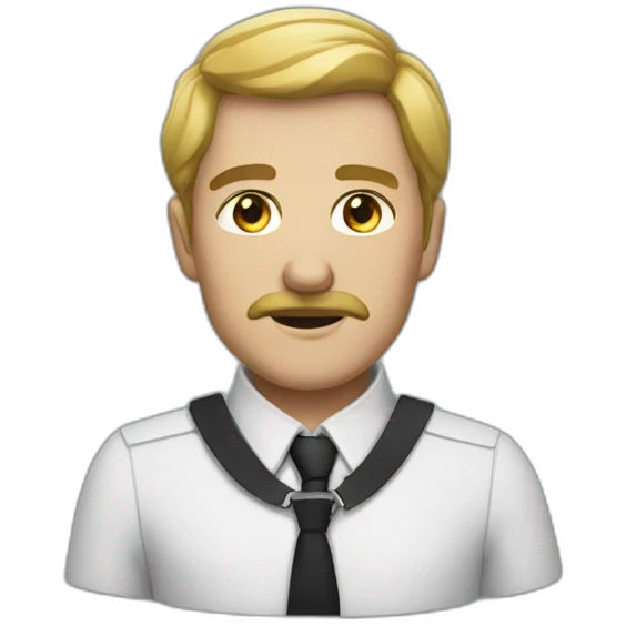 black collar crime emoji