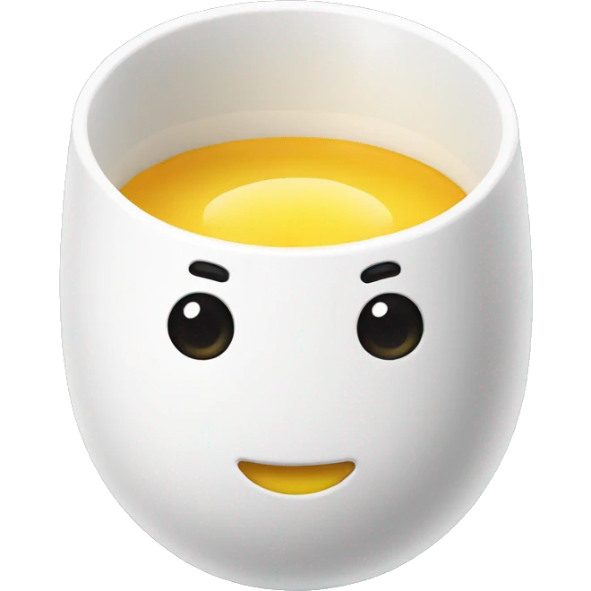 Egg cup emoji