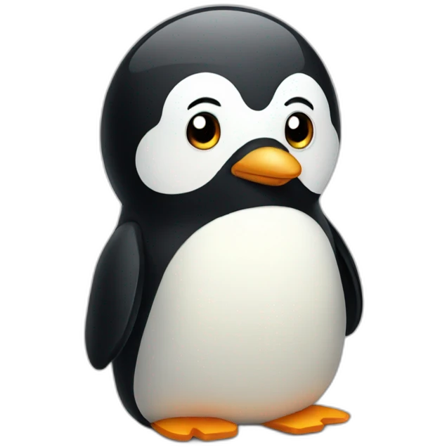 sad penguin emoji