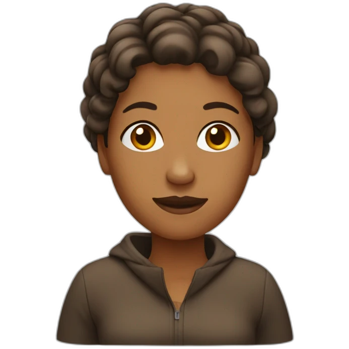 Brown woman  emoji