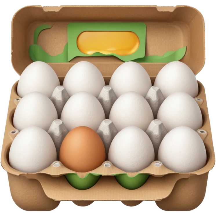 Egg carton emoji