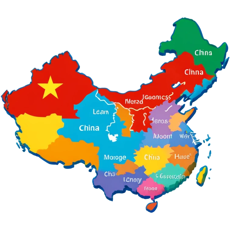 china map emoji