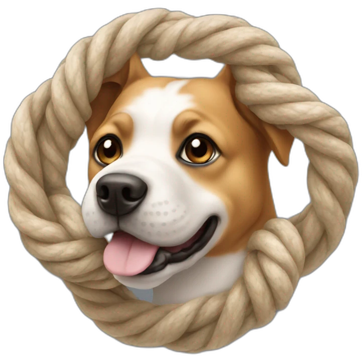 dog knot emoji