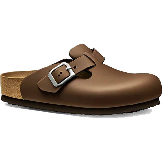 Birkenstock boston clog emoji