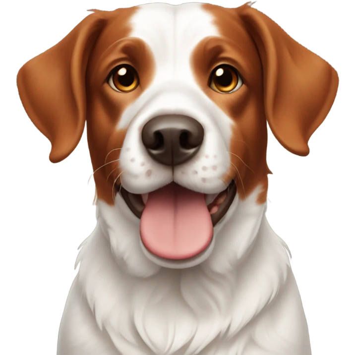 Brittany dog emoji