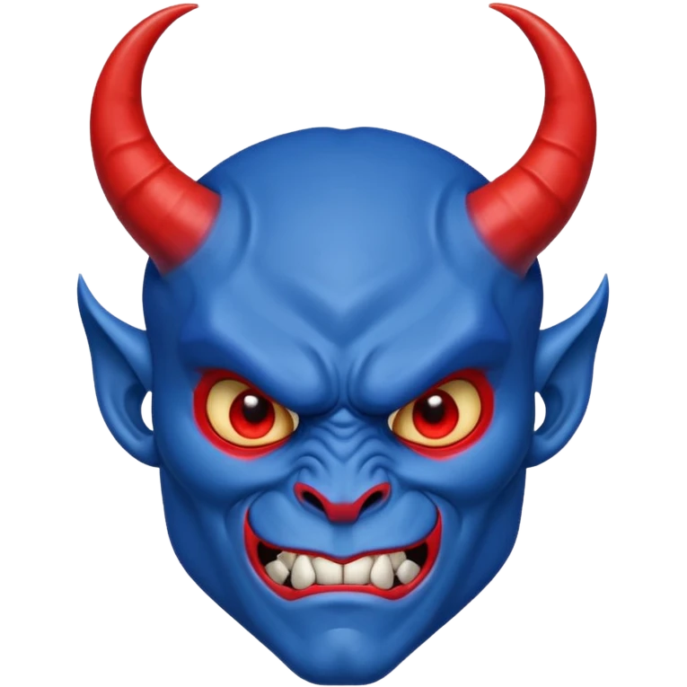 Blue Devil emoji