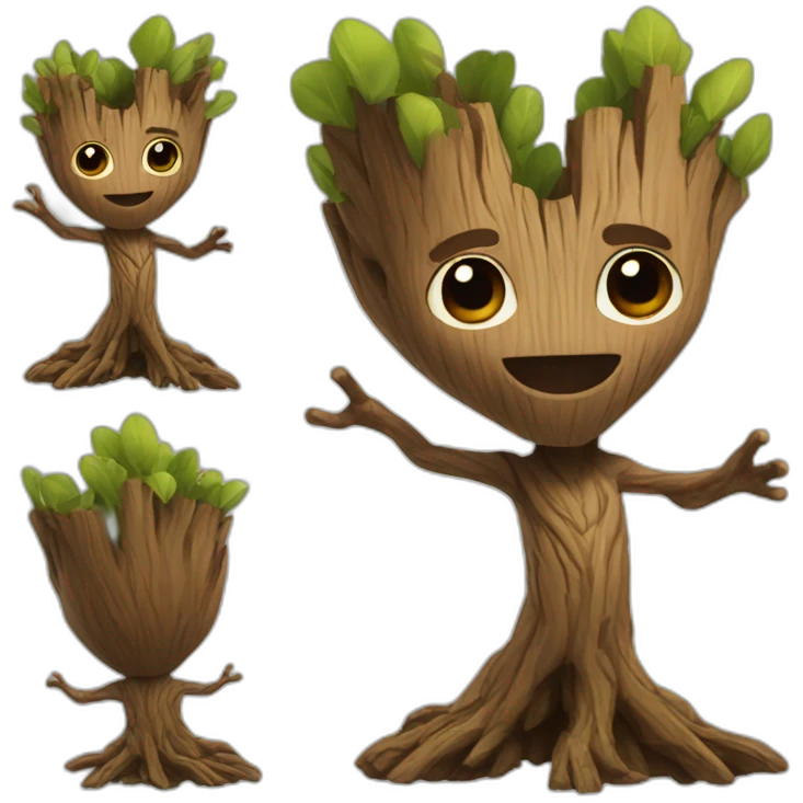 groot Heart emoji