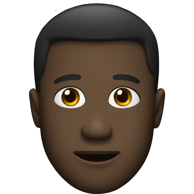 Dembele’s head as the shape of an emoji emoji