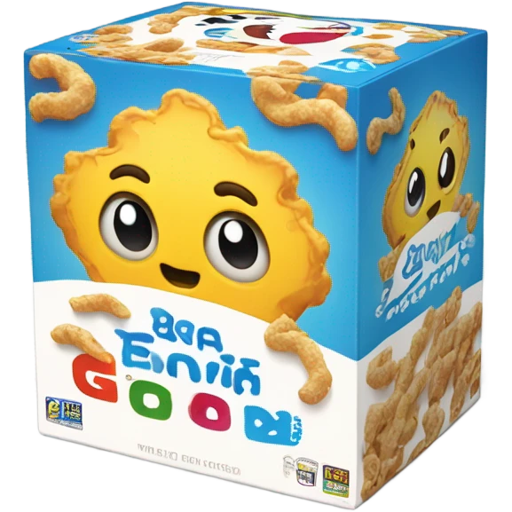 cereal box, game object emoji