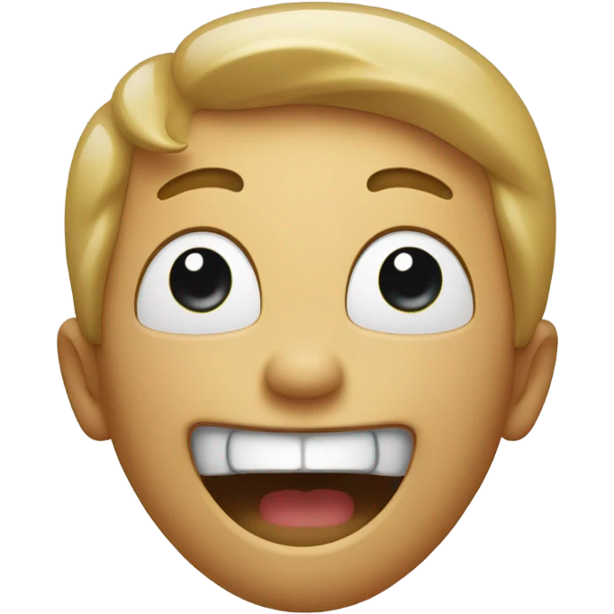 Screaming excitedly emoji