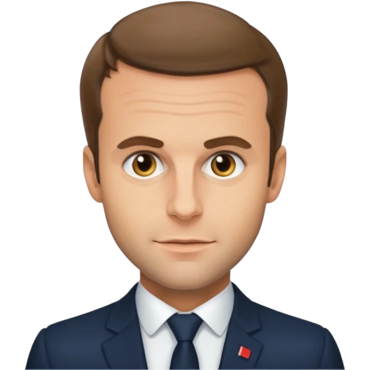 Emanuel Macron emoji