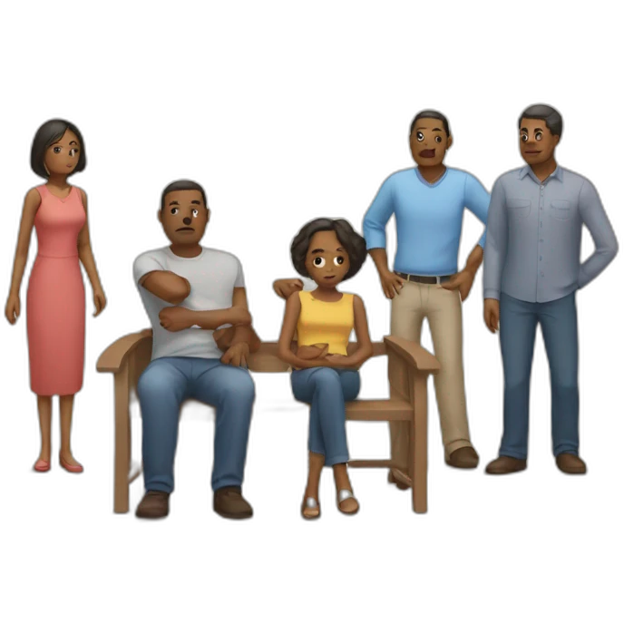 family conflict emoji