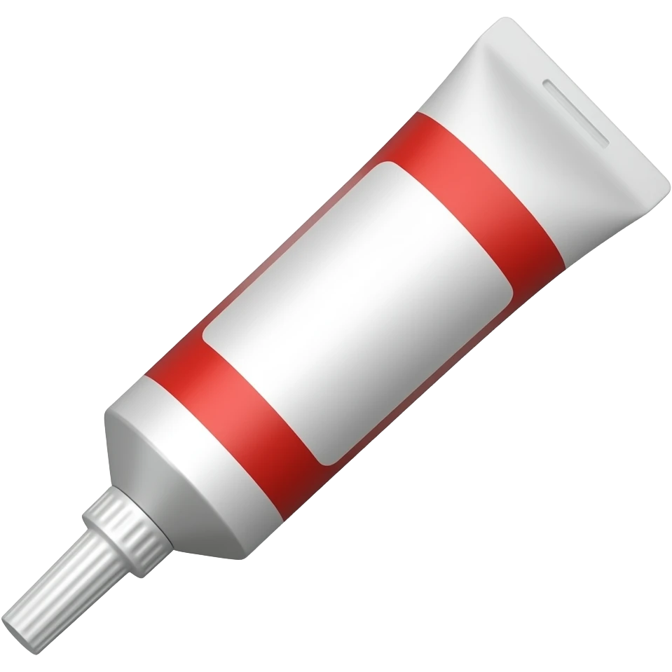 Silicone sealant cartridge without text emoji