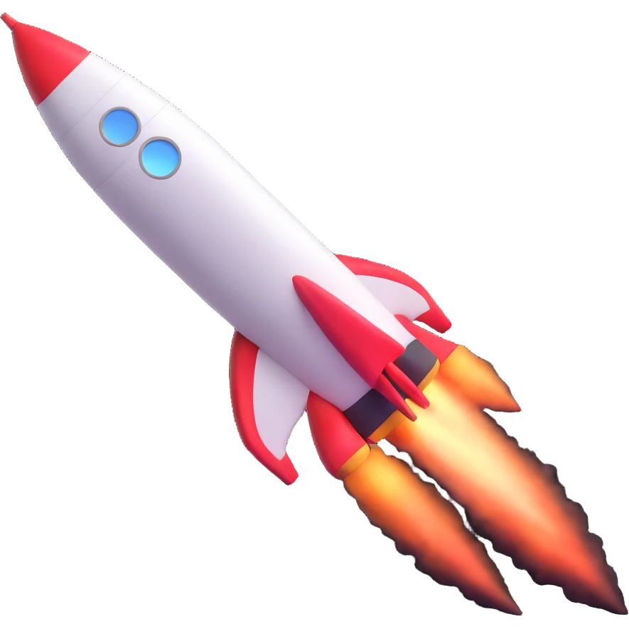 rocket ship emoji