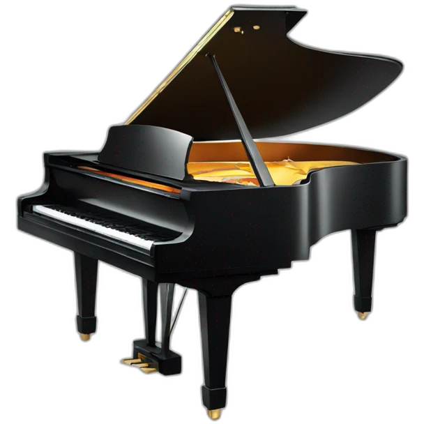 grand piano emoji