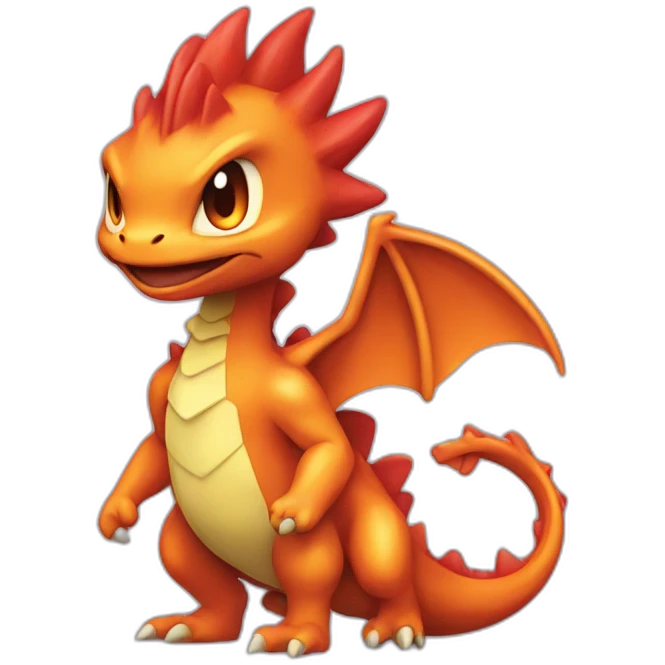 Dracaufeu pokemon emoji