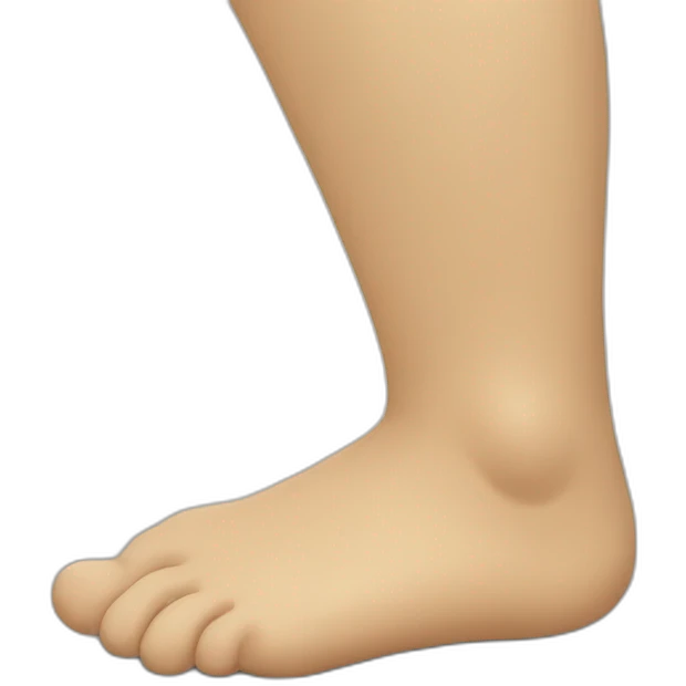 Foot  emoji