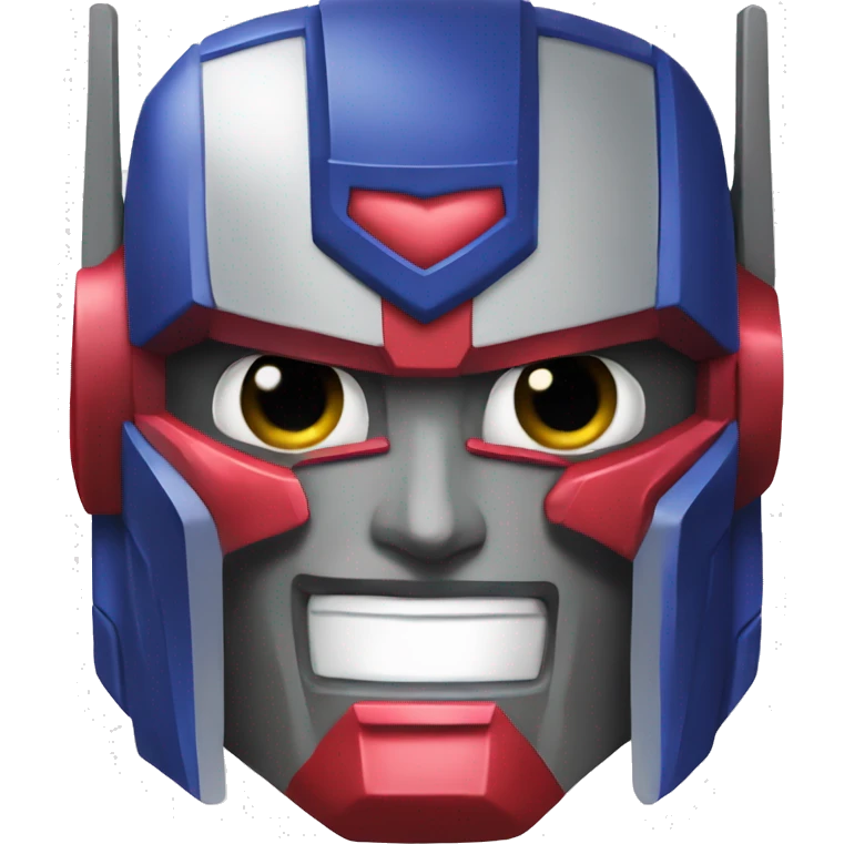 Optimus prime heart eyes emoji
