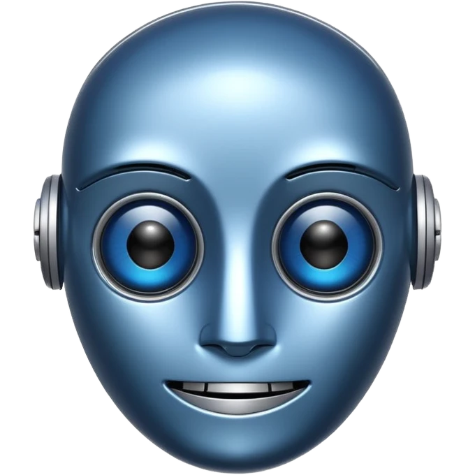 Crée-moi un robot sympathique, pour un chatbot emoji