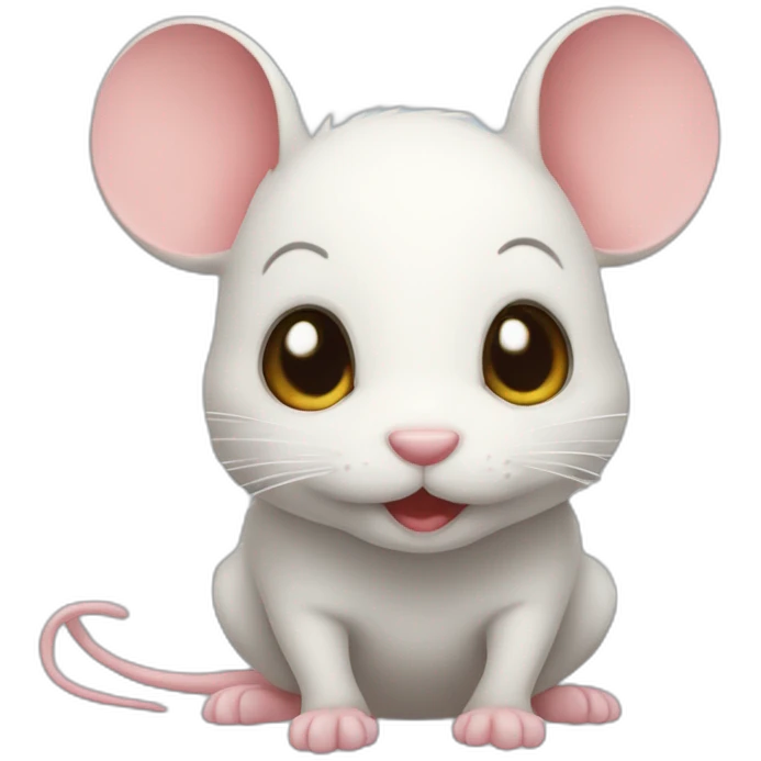 Souris mignonne  emoji