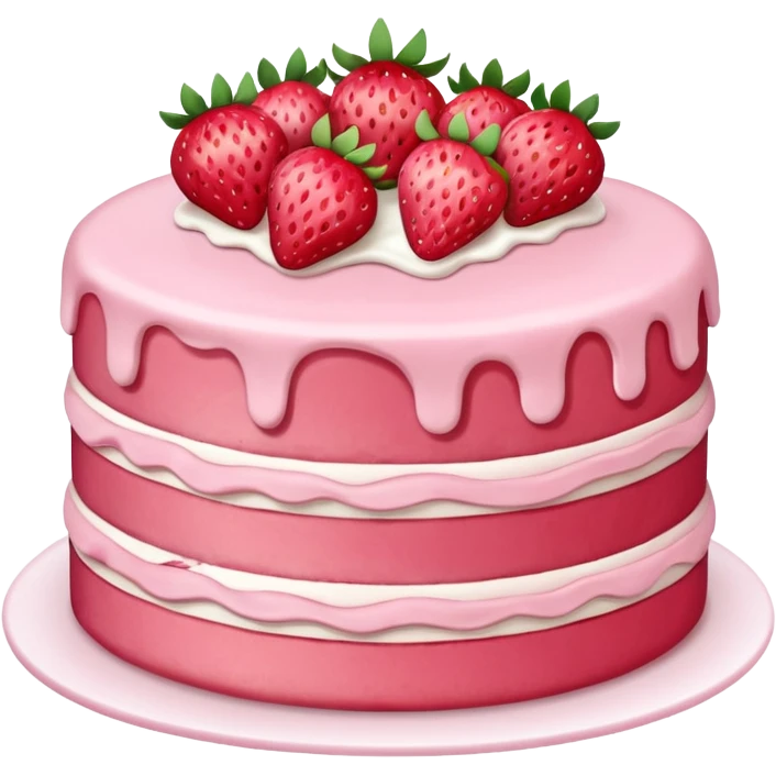 strawberry cake emoji