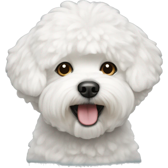 Bichon frise emoji