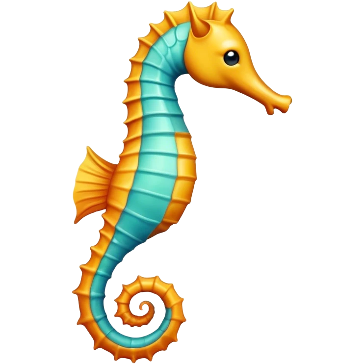 Эмодзи морского конька  emoji