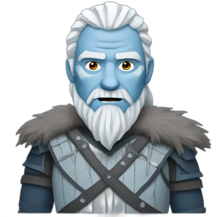 The white walkers emoji