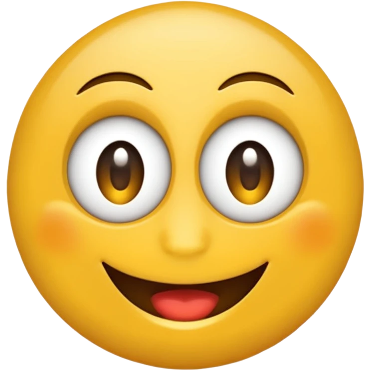 Emoji guiñando un ojo feliz emoji