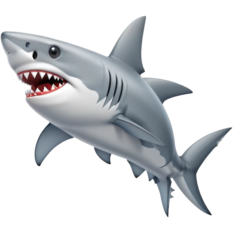 Shark with Shoes emoji