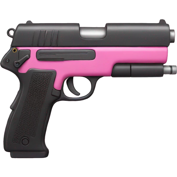 pink gun emoji