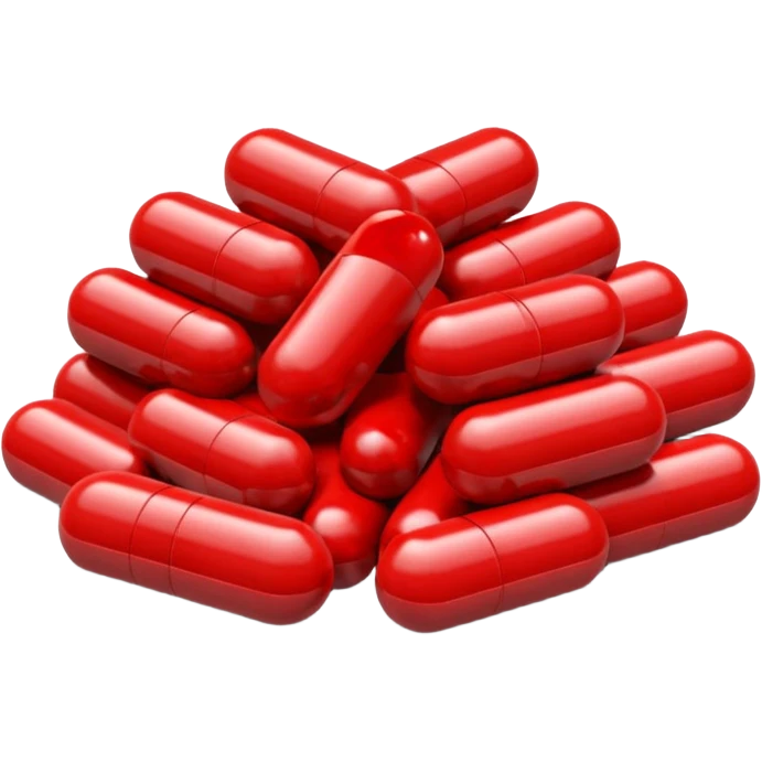 red medicines emoji