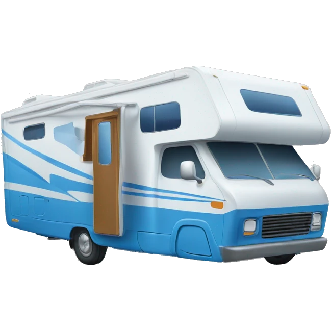 Blue RV emoji