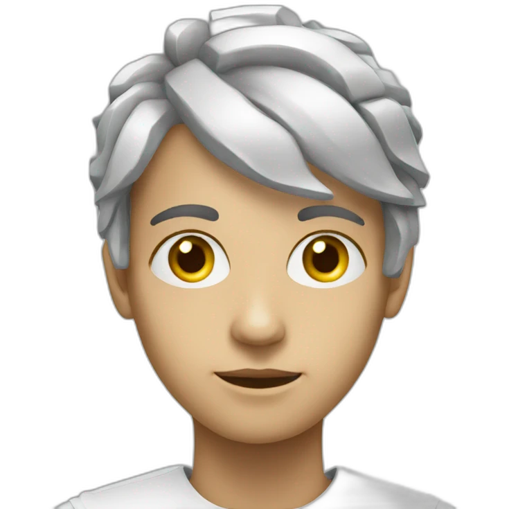 artificial intelligence as a person emoji