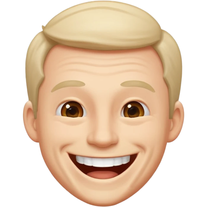 Laughing man emoji