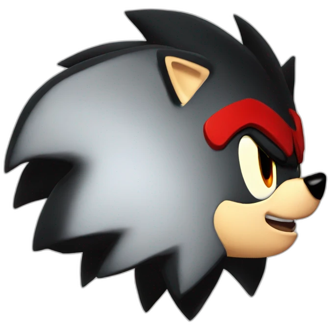 Shadow the hedgehog emoji