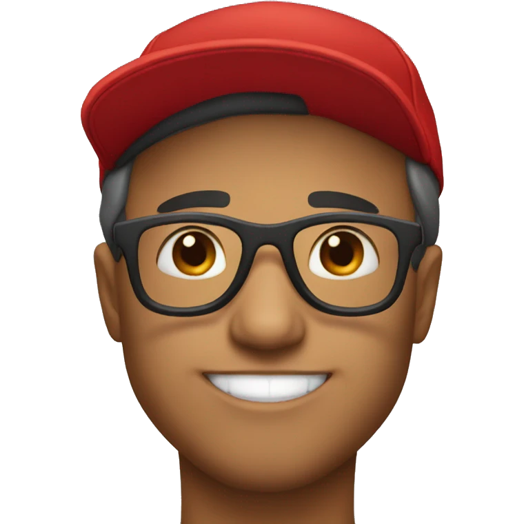 😎 + red hat emoji
