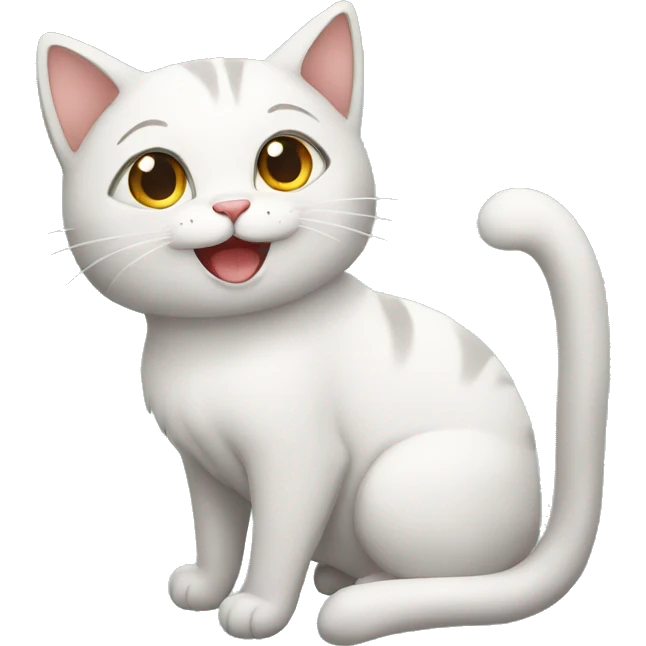 cat happy emoji